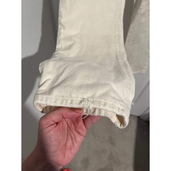 Levi’s 501® Premium Original Fit Selvedge Men’s Jeans – W25 L30 White - Picture 2 of 6